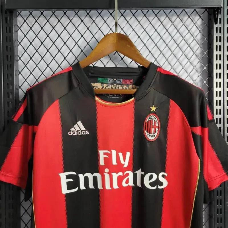 Camisa AC Milan Home Retrô 2010/11 - Torcedor Masculina - Netmantos