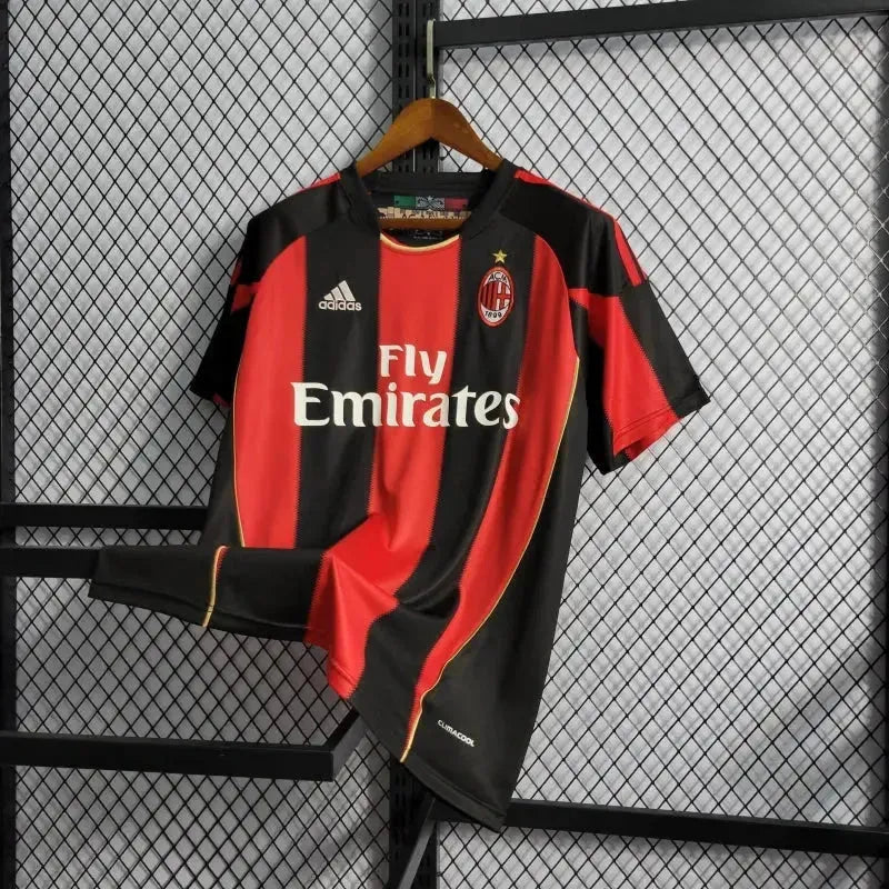 Camisa AC Milan Home Retrô 2010/11 - Torcedor Masculina - Netmantos