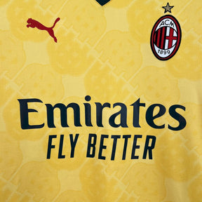Camisa AC Milan Third Away 25/26 - Torcedor Masculina Amarela