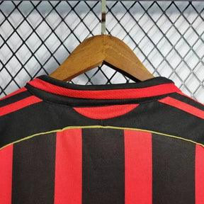 Camisa AC Milan Home Retrô 2006/07 - Torcedor Masculina Dourada - Netmantos