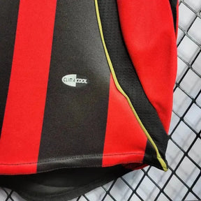 Camisa AC Milan Home Retrô 2006/07 - Torcedor Masculina Dourada - Netmantos