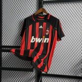 Camisa AC Milan Home Retrô 2006/07 - Torcedor Masculina Dourada - Netmantos