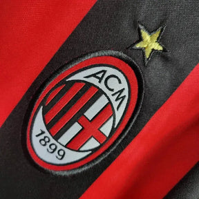 Camisa AC Milan Home Retrô 2006/07 - Torcedor Masculina Dourada - Netmantos