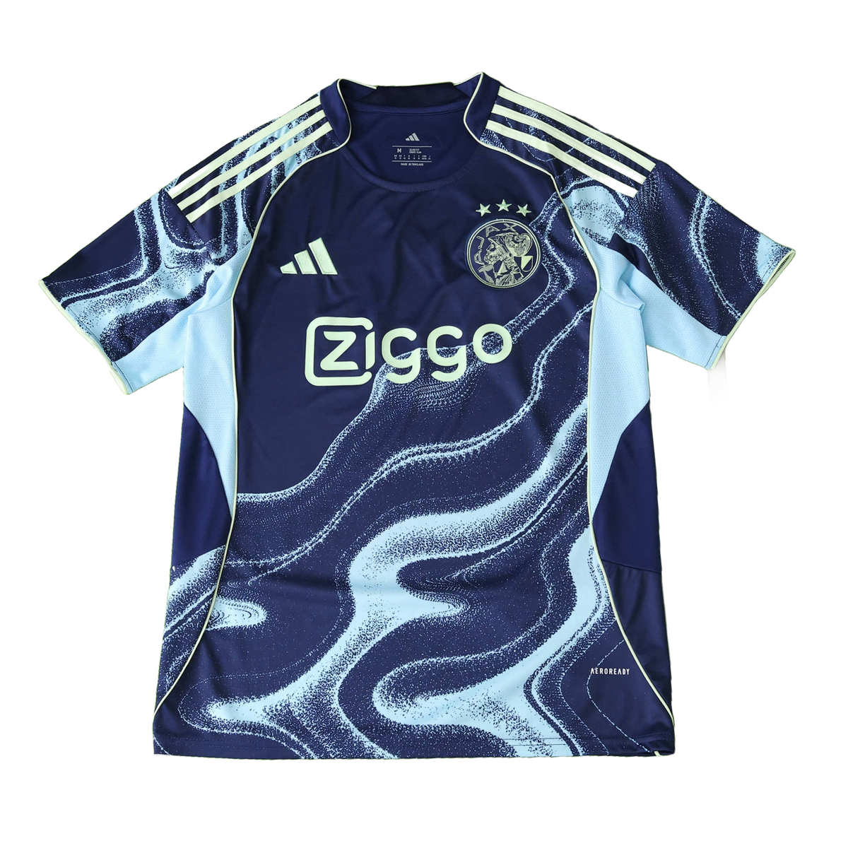 Camisa Ajax Away 25/26 - Torcedor Masculina Azul