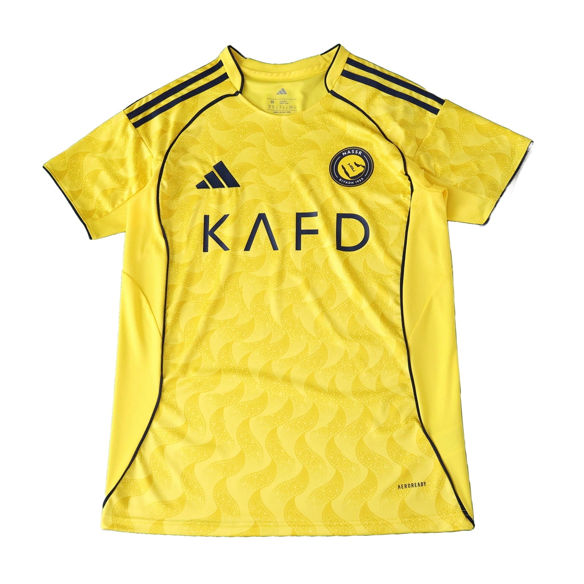 Camisa Al-Nassr Home 25/26 - Torcedor Masculina Amarela