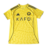 Camisa Al-Nassr Home 25/26 - Torcedor Masculina Amarela