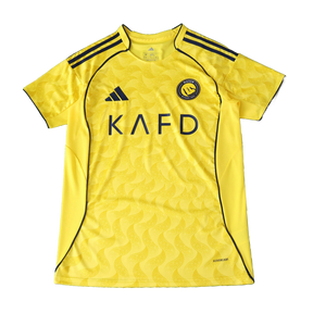 Camisa Al-Nassr Home 25/26 - Torcedor Masculina Amarela