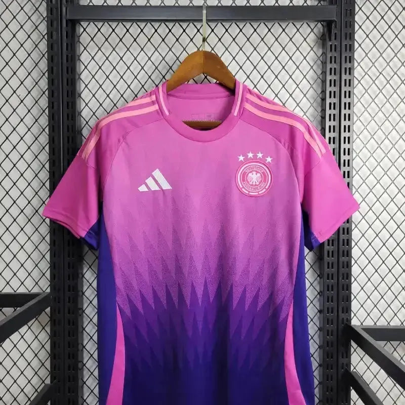 Camisa Alemanha Away 24/25 - Torcedor Masculina Rosa e Roxa - Netmantos