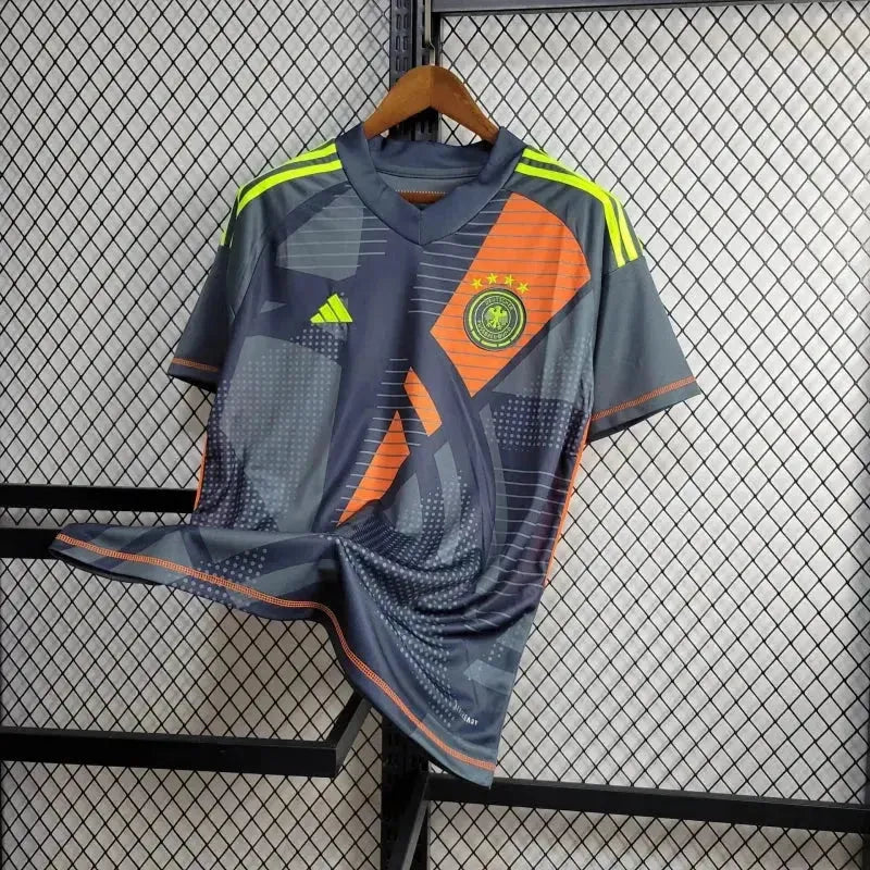 Camisa Alemanha Goleiro 24/25 - Torcedor Masculina Preta - Netmantos