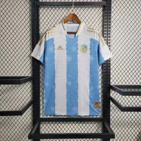 Camisa Argentina Home III 22/23 - Torcedor Infantil Azul e Branca - Netmantos