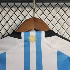 Camisa Argentina Home III 22/23 - Torcedor Infantil Azul e Branca - Netmantos
