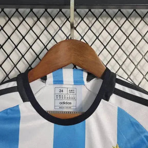 Camisa Argentina Home III 22/23 - Torcedor Infantil Azul e Branca - Netmantos