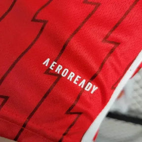 Camisa Arsenal Home 23/24 - Torcedor Infantil Vermelha e Dourada - Netmantos