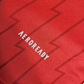 Camisa Arsenal Home 23/24 - Torcedor Masculina Vermelha e Dourada - Netmantos