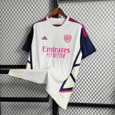 Camisa Arsenal Treino 23/24 - Torcedor Masculina Branca - Netmantos