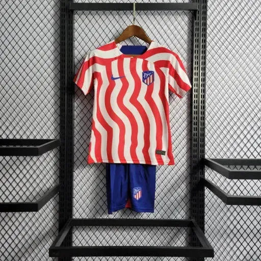Camisa Atlético de Madrid Home 22/23 - Torcedor Infantil - Netmantos