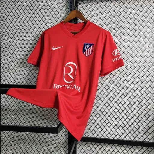 Camisa Atlético de Madrid Treino 23/24- Torcedor Masculina Vermelha - Netmantos