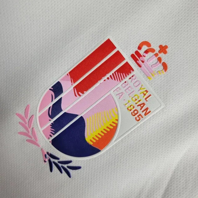 Camisa Bélgica Away 22/23 - Torcedor Masculina Branca - Netmantos