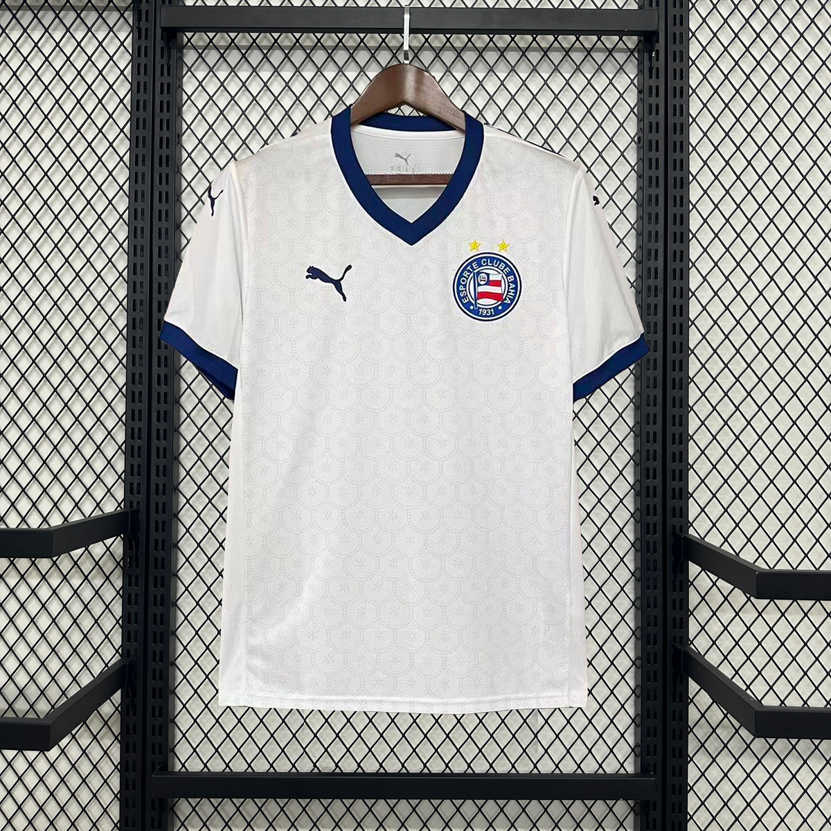 Camisa Bahia Home 25/26 - Torcedor Masculina Branca