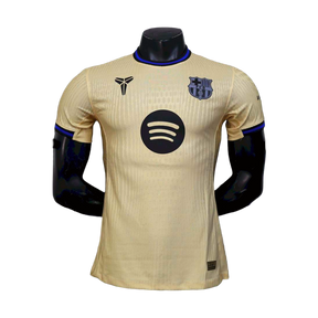 Camisa Barcelona Away Kobe Bryant 25/26 - Jogador Masculina Amarela