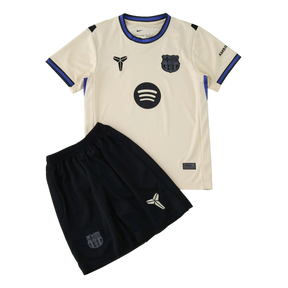Camisa Barcelona Away Kobe Bryant 25/26 - Torcedor Infantil Amarela