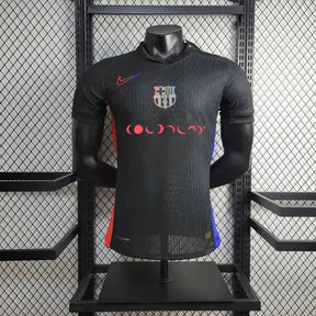 Camisa Barcelona COLDPLAY Away 24/25 - Jogador Masculina Preta - Netmantos
