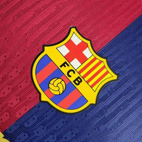 Camisa Barcelona COLDPLAY Home 24/25 - Jogador Masculina Azul e Vermelho - Netmantos