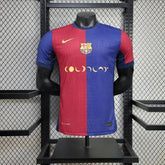 Camisa Barcelona COLDPLAY Home 24/25 - Jogador Masculina Azul e Vermelho - Netmantos