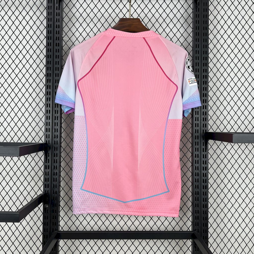 Camisa Barcelona Edição Especial 25/26 - Torcedor Masculina Rosa Refletiva