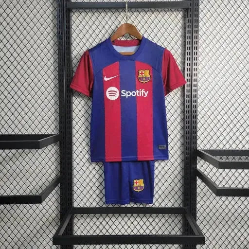 Camisa Barcelona Home 23/24 - Torcedor Infantil - Netmantos
