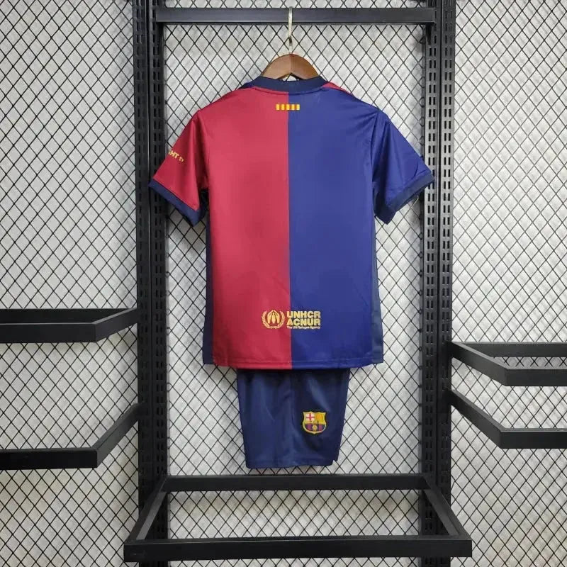 Camisa Barcelona Home 24/25 - Torcedor Infantil - Netmantos