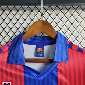 Camisa Barcelona Home Retrô 1992 - Torcedor Masculina Manga Longa - Netmantos