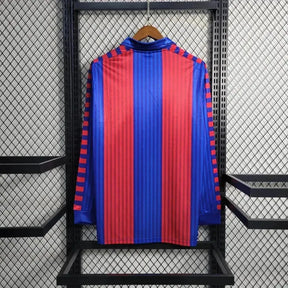 Camisa Barcelona Home Retrô 1992 - Torcedor Masculina Manga Longa - Netmantos