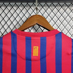 Camisa Barcelona Home Retrô 2011/12 - Torcedor Masculina Manga Longa - Netmantos