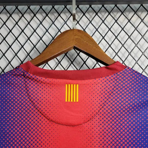 Camisa Barcelona Home Retrô 2012/13 - Torcedor Masculina Manga Longa - Netmantos