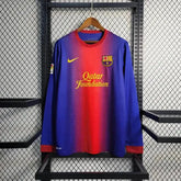 Camisa Barcelona Home Retrô 2012/13 - Torcedor Masculina Manga Longa - Netmantos