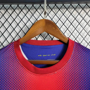 Camisa Barcelona Home Retrô 2012/13 - Torcedor Masculina Manga Longa - Netmantos