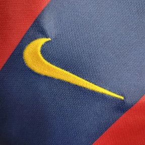 Camisa Barcelona Home Retrô 2014/15 - Torcedor Masculina Manga Longa - Netmantos