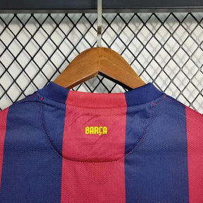 Camisa Barcelona Home Retrô 2014/15 - Torcedor Masculina Manga Longa - Netmantos