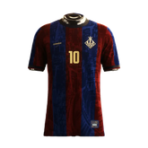 Camisa Barcelona La Pulga Grená - Torcedor Masculina Comma Football - Netmantos