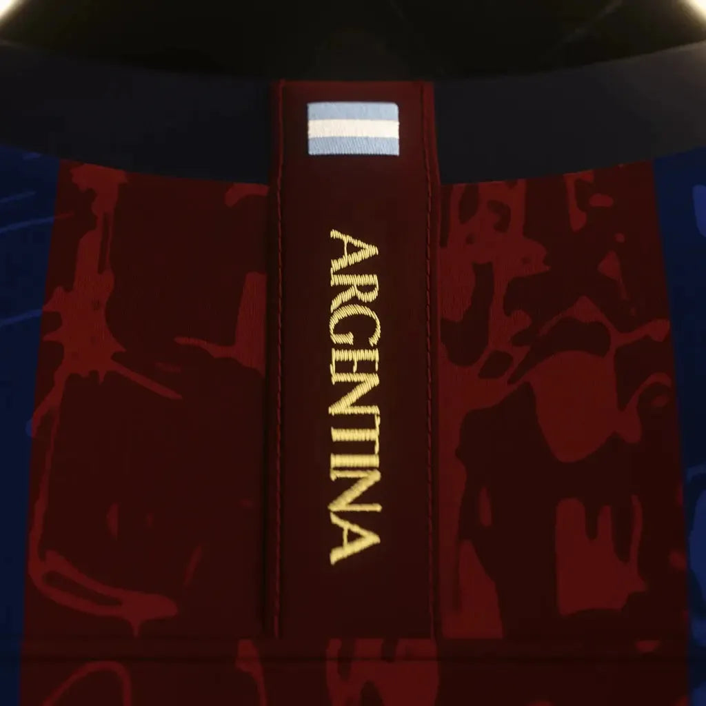 Camisa Barcelona La Pulga Grená - Torcedor Masculina Comma Football - Netmantos