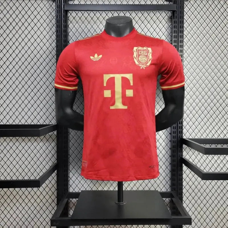 Camisa Bayern Munchen 125 Anos 25/26 - Jogador Masculina Vermelha - Netmantos