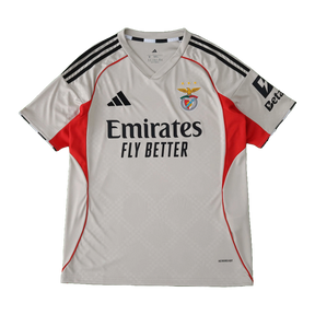Camisa Benfica Away 25/26 - Torcedor Masculina Branca