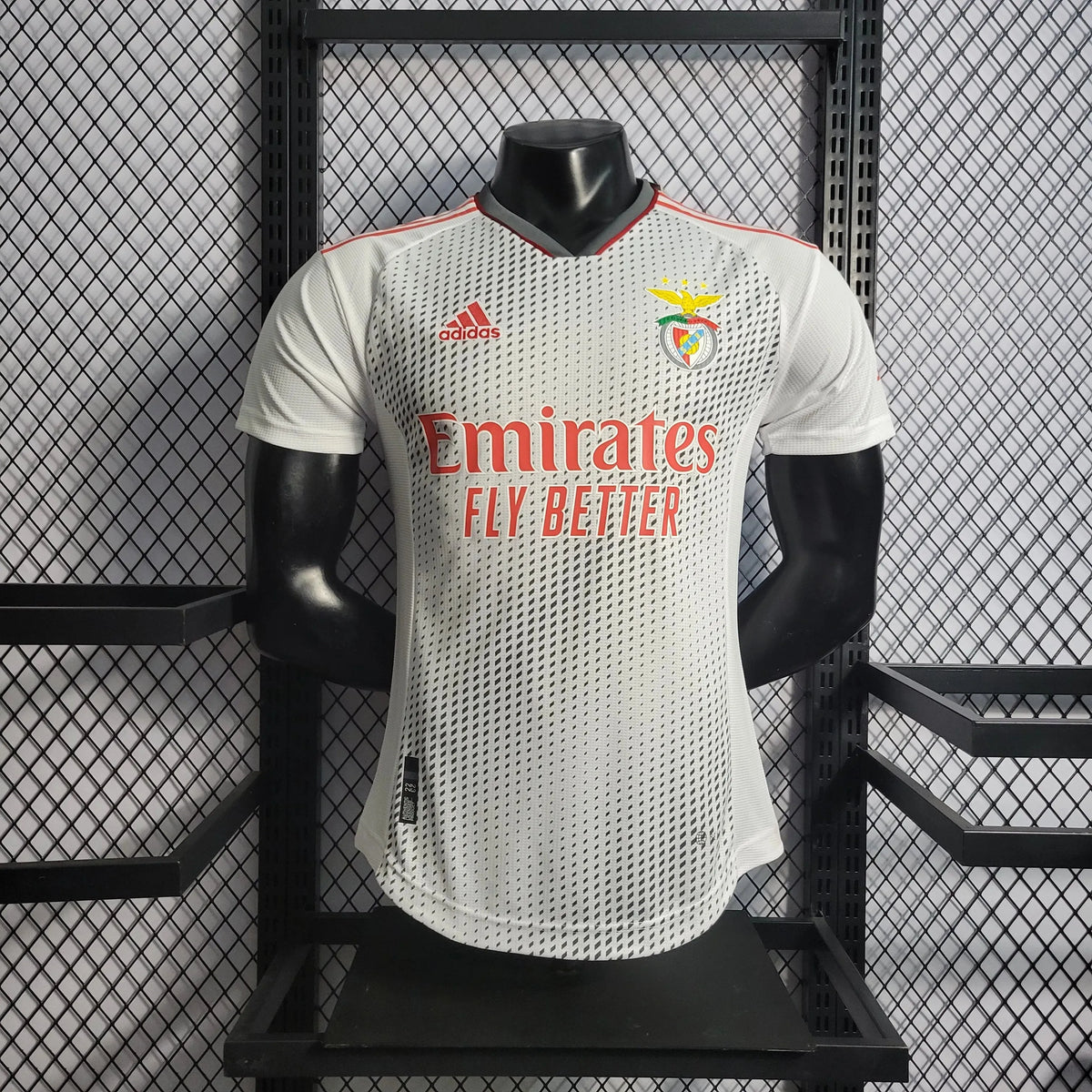 Camisa Benfica Home 22/23 - Jogador Masculina Branca - Netmantos