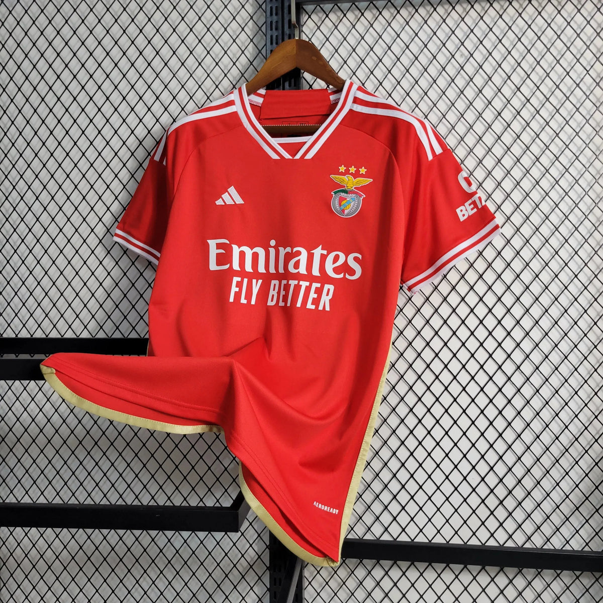 Camisa Benfica Home 23/24 - Torcedor Masculina Vermelha - Netmantos