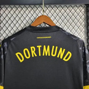Camisa Borussia Dortmund Away 23/24 - Torcedor Masculina Preta - Netmantos