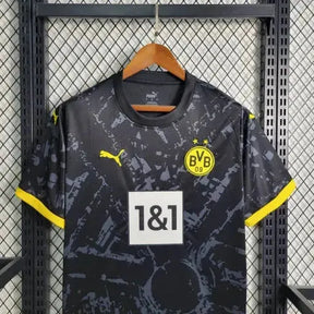 Camisa Borussia Dortmund Away 23/24 - Torcedor Masculina Preta - Netmantos
