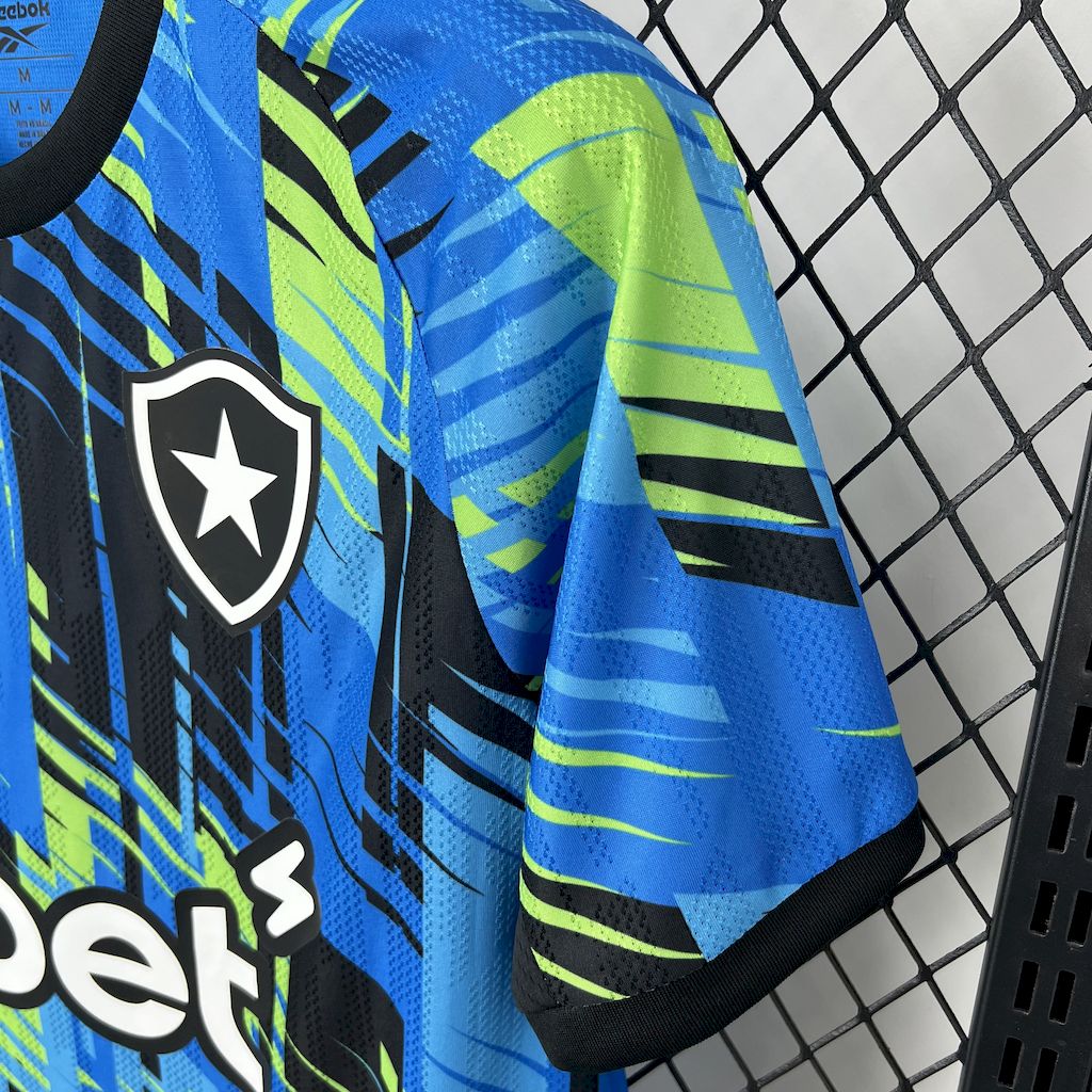 Camisa Bota Fogo Goleiro 25/26 - Torcedor Masculina Azul