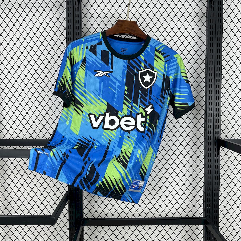 Camisa Bota Fogo Goleiro 25/26 - Torcedor Masculina Azul