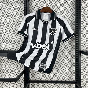 Camisa Bota Fogo Home 25/26 - Torcedor Masculina Listrada